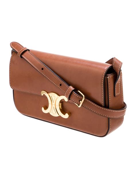 SHOULDER BAG CLAUDE IN NATURAL CALFSKIN 